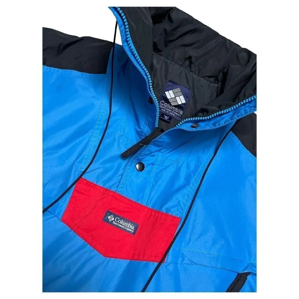 Columbia VINTAGE RETRO 90s Waterproof Windbreaker Rain Ski Snow Jacket - XS
